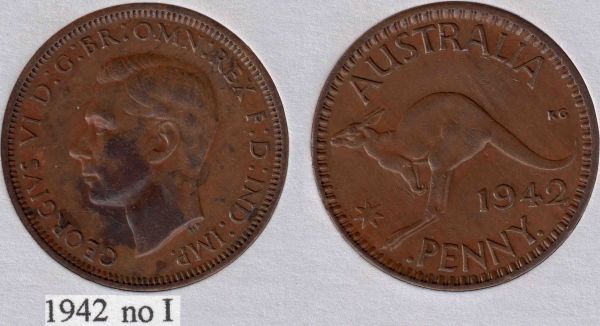 1943-Australian-Penny-Minted-India